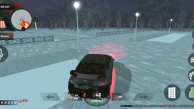 обзор зимней графики в Блек Раша на крутой машине! как вам графика?