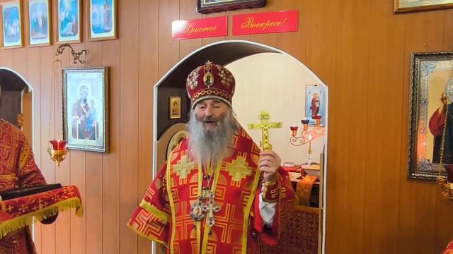 Слово митрополита Иоанна после Литургии в воинской части смотреть онлайн