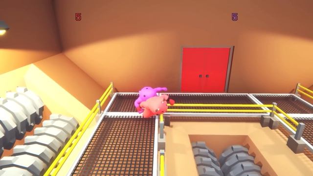 РАЗБИЛ ЛИЦО!!! УГАР В GANG BEASTS! смотреть онлайн