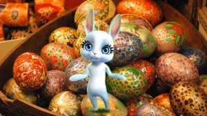 Светлое Поздравление с Пасхой !! Zoobe Зайка