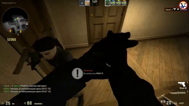 Встречаем новый год с Читером в CS:GO * приколы , смешные моменты смотреть онлайн
