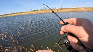 Карась на МОРМЫШИНГ через заброс. ПРАВИЛЬНЫЙ цвет приманки. Рыбалка в Мае