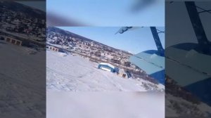 Падение Ан-2 в Магадане