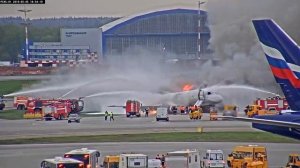 Катастрофа SSJ 100 в Шереметьево 5 мая 2019 г.