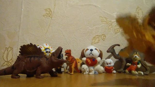 Обзор на мои игрушки динозавры (ОБЗОР) смотреть онлайн