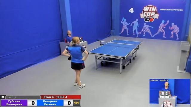 13-00 Губская Екатерина 1-3 Северина Евгения  стол 4 ЮГ-1  29.06.2020