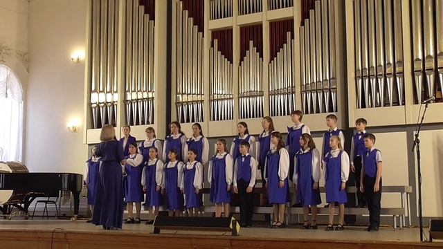 Выступление хора 