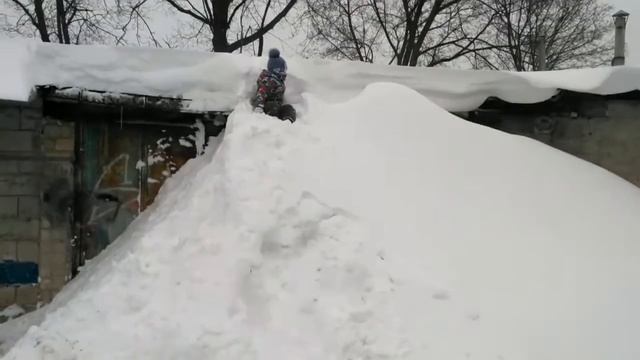 Харьков замело. снежный коллапс.