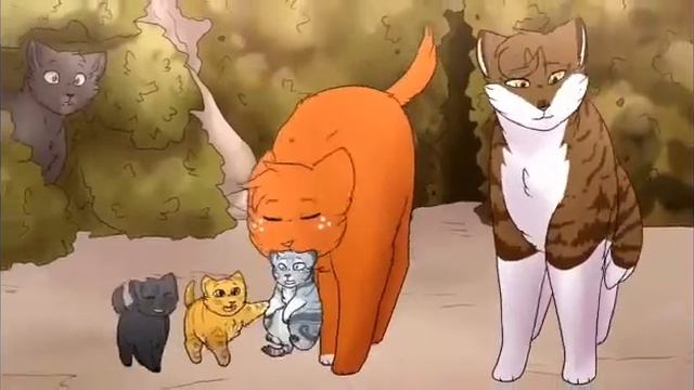 Коты Воители-ты в нашем сердце(сильно грустное видео😢) смотреть онлайн