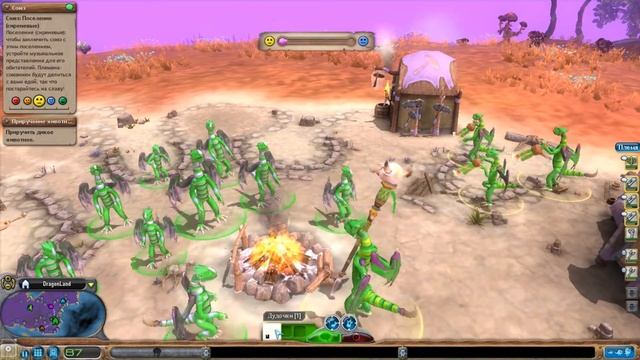 Наши клоны и пещерные тролли! Spore Мифические Существа Прохождение часть 10 смотреть онлайн