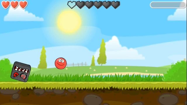НОВЫЙ КРАСНЫЙ ШАРИК 4 - ПОДЗЕМНЫЕ ХОДЫ мультик игра RED BALL 4 - Volume 5 INTO THE CAVE смотреть онлайн