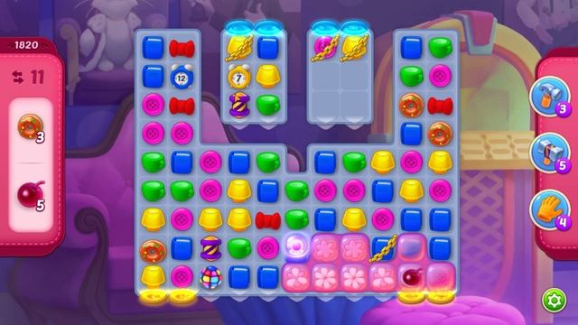 Homescapes Level 1820 Very Hard (No Boosters) / Уровень 1820 Очень Сложный (Без бустеров) 26.01.202