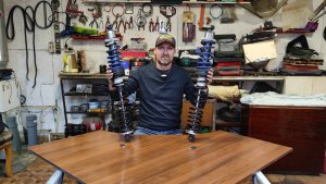 Собрал мощные стойки на Багги