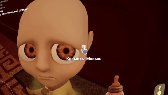 ОН В ШОКЕ ОТ ЛЫСОГО ДЕМОНА ?! ИГРА The Baby In Yellow смотреть онлайн
