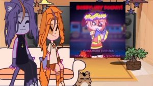 Поппи плейтайм 3 реакция Dog Day и Cat Napa. #poppy #рек #gacha #реакция