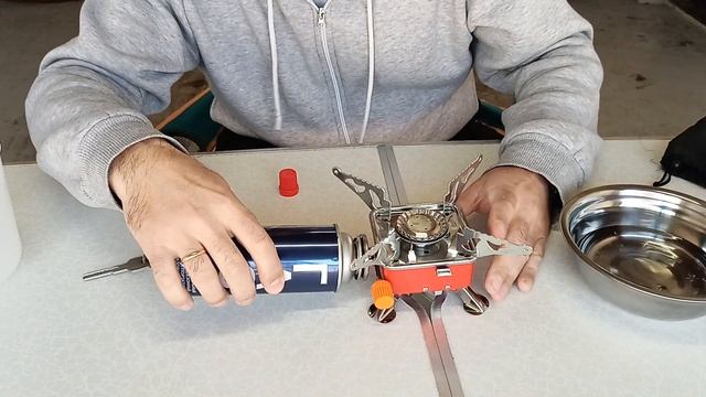 Портативная газовая горелка. Мини обзор. смотреть онлайн