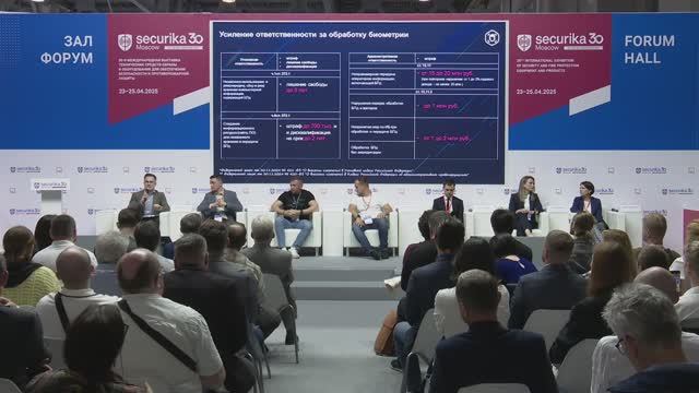 Сессия ЦБТ на Securika Moscow