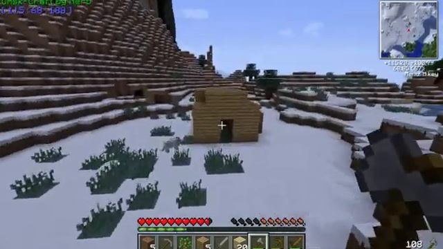 Майнкрафт чисто по харду. Lp№ 1 ( маленький дом )