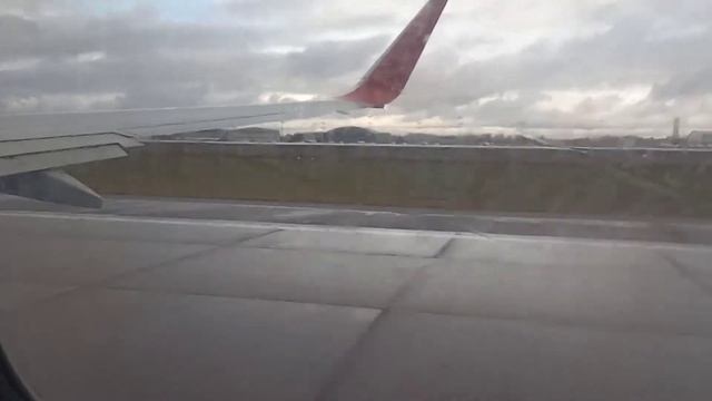 Boeing 737-800 Рейс Москва Челябинск взлет в Шереметьево смотреть онлайн