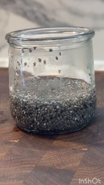 Быстрый и вкусный пудинг из чиа 😋