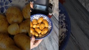 Запечённая картошка с беконом в аэрогриле.
