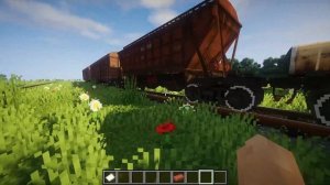 Работаю на ЧМЭ3 l Майнкрафт поезда l Илья в МАЙНКРАФТ!