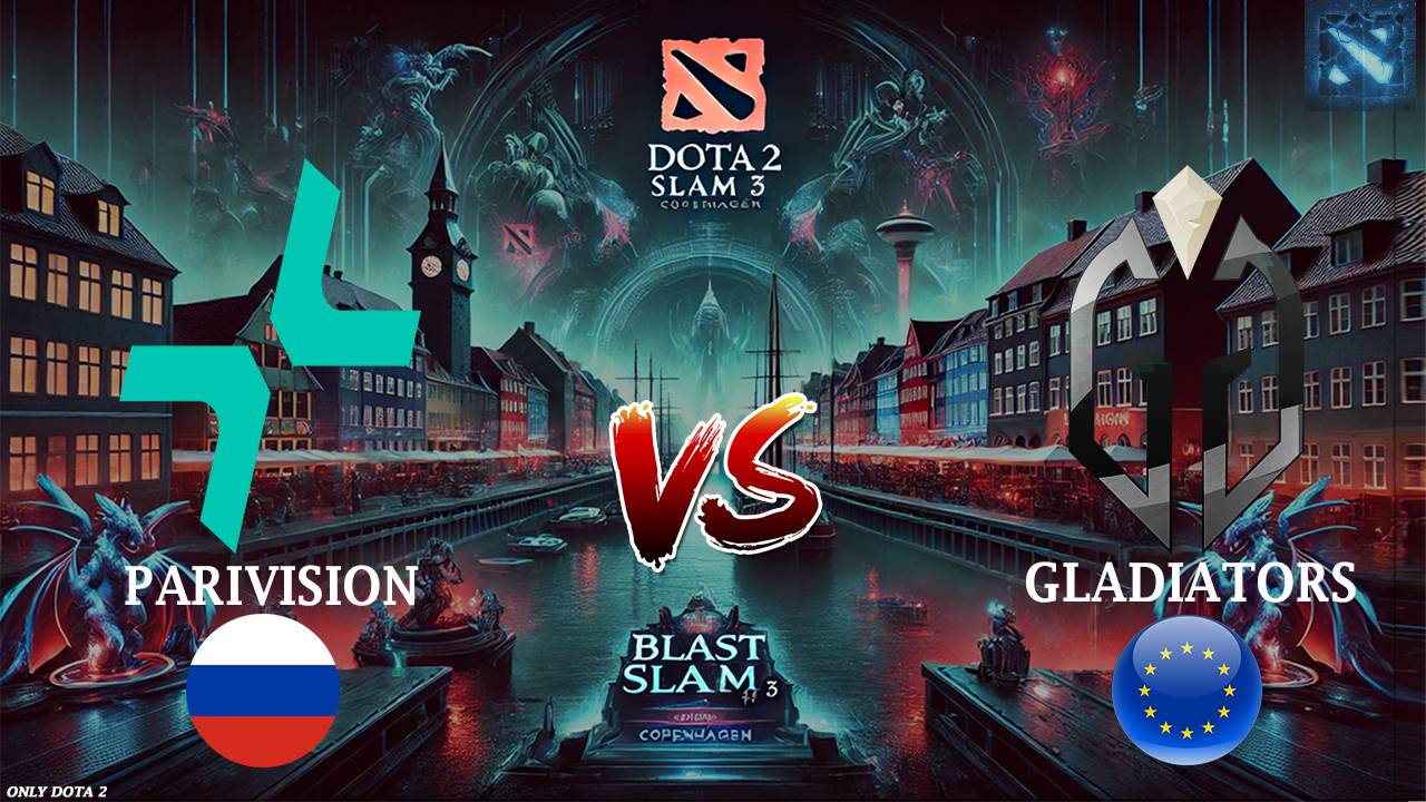 ВОЗМОЖНО МАТЧ ЗА ПЕРВЕНСТВО ГРУППЫ | Parivision vs Gladiators (BO1) BLAST Slam #3 смотреть онлайн