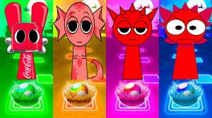 Спрунки - Мультики про Спрунке ВСЕ КРАСНЫЕ играют в шарики | МУЛЬТФИЛЬМЫ SPRUNKI