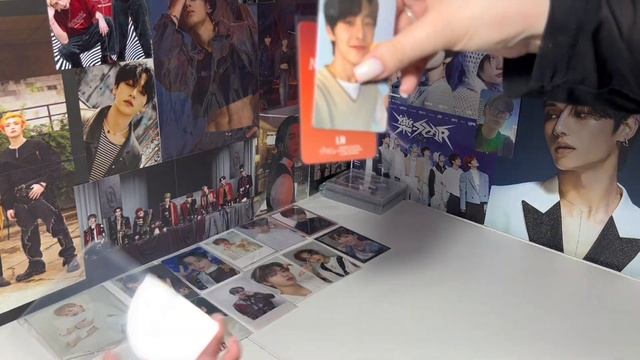 Большая и веселая распаковка карт и стаффа Stray Kids || Stray Kids photocards unboxing^^ смотреть онлайн