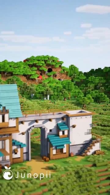 Красивый дом в Майнкрафт