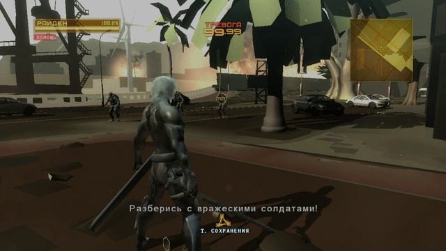 Metal Gear Rising: Revengeance.  Графон ниже плинтуса 16 XD