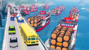 😱💨УЧИМ АНГЛИЙСКИЙ В БИМКЕ😱 МОСТЫ ЛОМАЮТ ВЕРТОЛЕТАМИ, КРАНАМИ, МАШИНАМИ BeamNG Drive