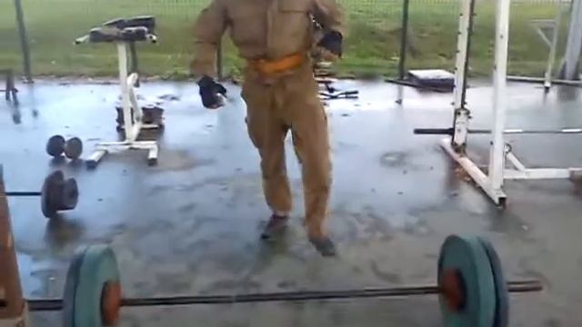 становая тяга в исполнение безона