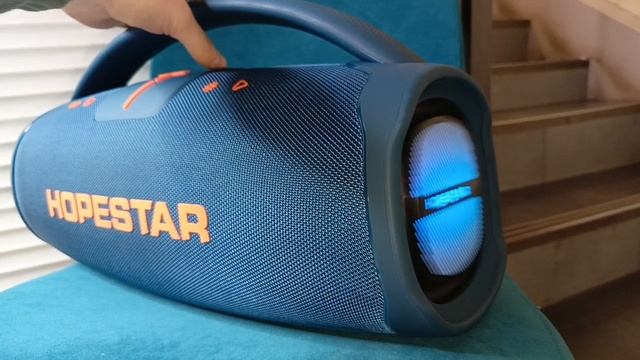 КОЛОНКА 300 ВАТТ HOPESTAR A65 Синяя 🔥 Видеоотчет перед отправкой в Саранск ✅ смотреть онлайн