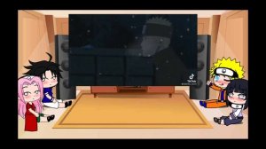 Реакция команды 7+Хината!!!!Реакция на шипы❤❤!!!СасуСаку,НаруХина!!Гача Клуб