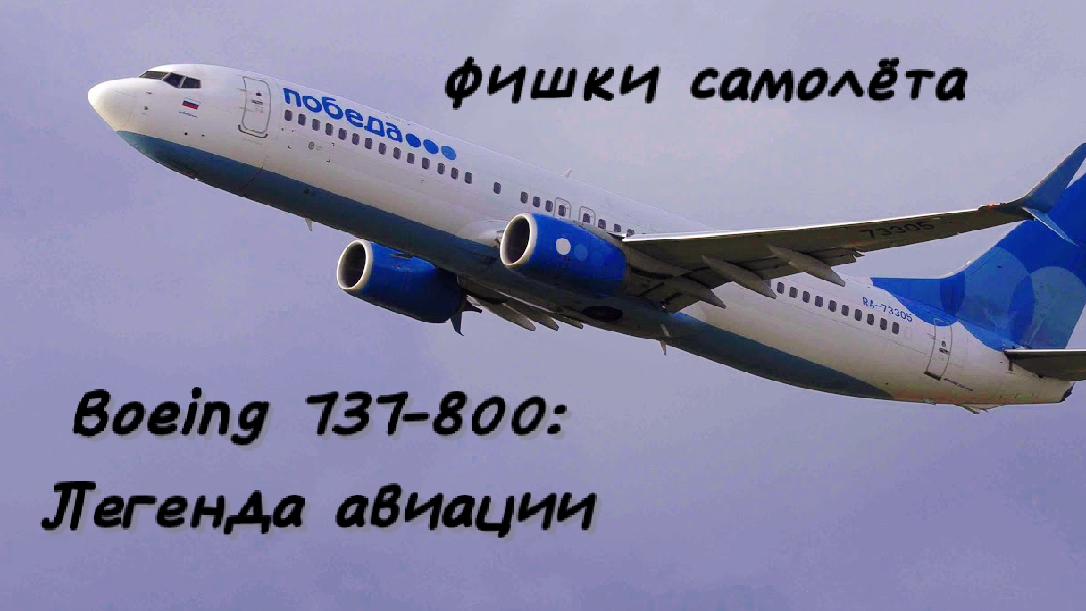 фишки самолёта Boeing 737-800 смотреть онлайн