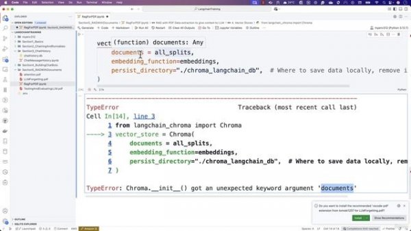 6 -Stores Data chunks into Vector Datastores