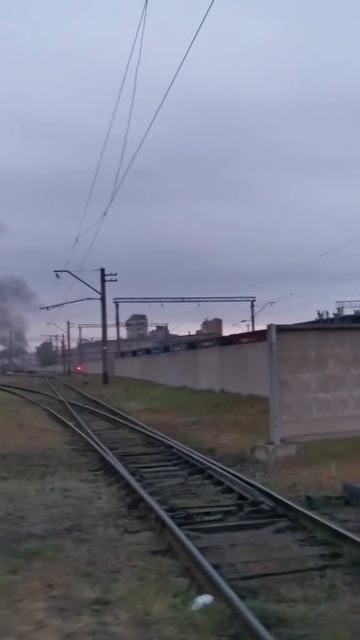 Как сообщают на кадрах заходы Гераней по жд узлу в Харькове смотреть онлайн