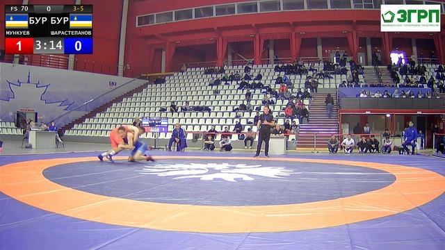 Финал 3-5. 70 кг. Мункуев Чингис - Шарастепанов Доржо