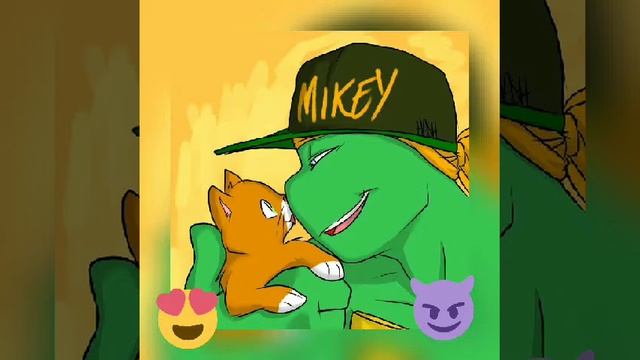 Черепашки нинзя любовь 😈😈😏😏 смотреть онлайн