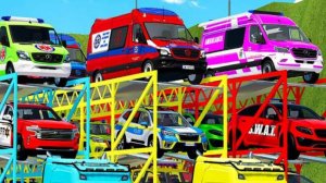 Машинки летают и прыгают! Развивающие мультики Машины помощники. Мультфильмы про машинки