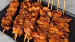 Шашлычок «Хули-хули»...🥩🍢😋    Рецепт в описании ✍️