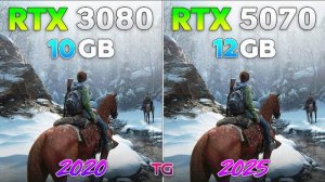 RTX 5070 vs RTX 3080 - Test in 10 Games