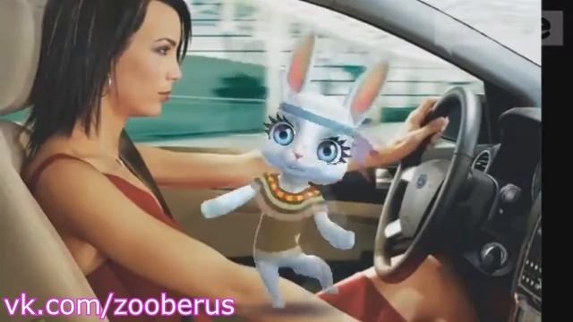 За рулём Zoobe Зайка смотреть онлайн
