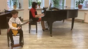 Русская народная песня «Во саду ли, в огороде», обр. А. ?