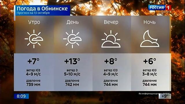Утро Вести-Калуга в 08:07 (Россия 1-ГТРК Калуга 13.10.2023)