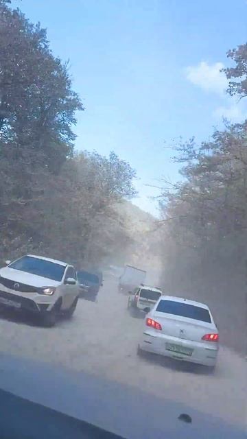 Шаумянский перевал-3  #2023  #dangerous_road #timelapse