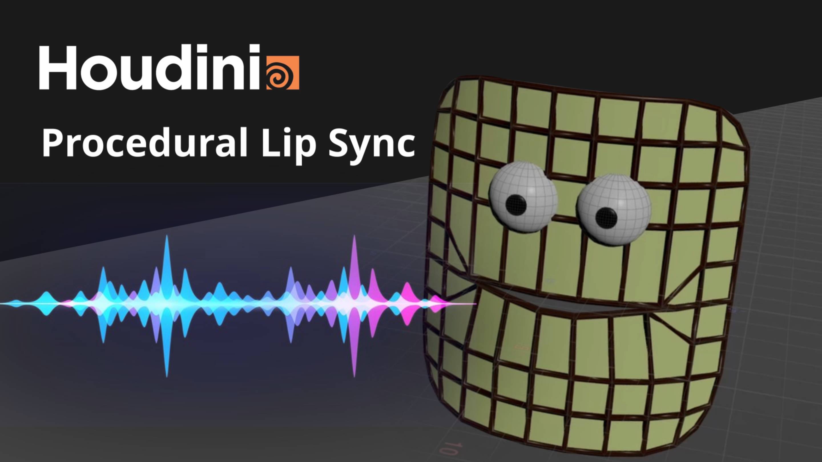 Автоматическая анимация речи (Lip Sync) в Houdini.