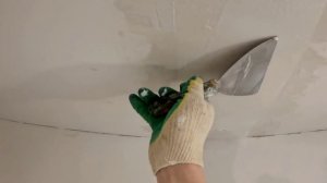 РЕМОНТ ПОТОЛКА за 11 минут своими руками