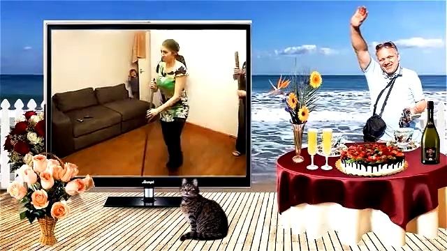Карина, с днем рожденья ! От героев кинофильмов Гайдая. смотреть онлайн